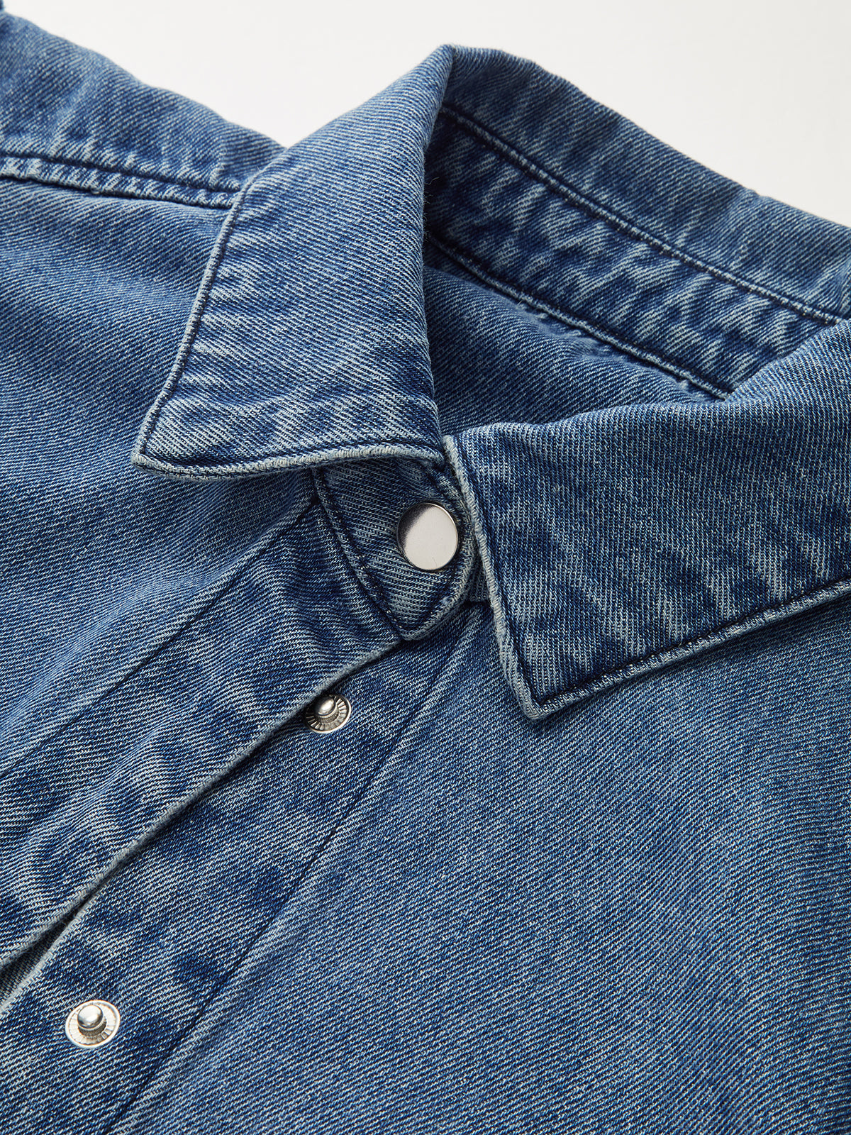 Puff Sleeve Denim Jacket