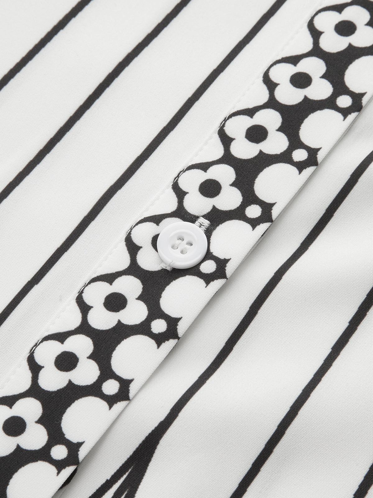 Boheme Stand Collar Split Dress