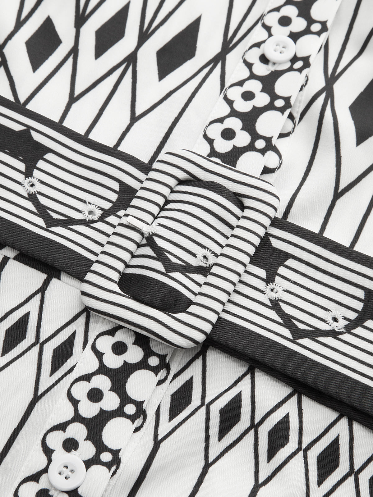 Boheme Stand Collar Split Dress