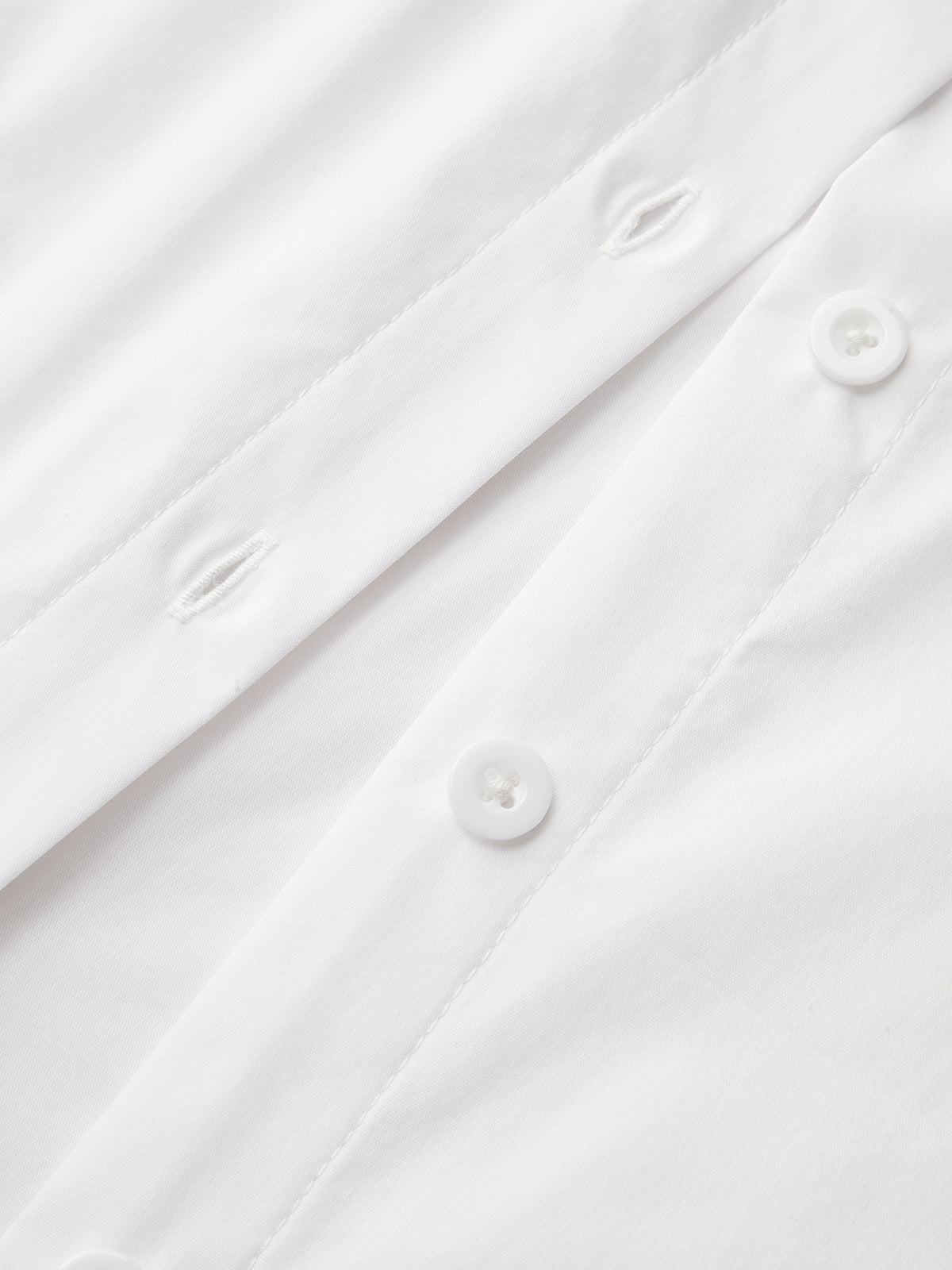 Tie-Waist Button-Down Shirt