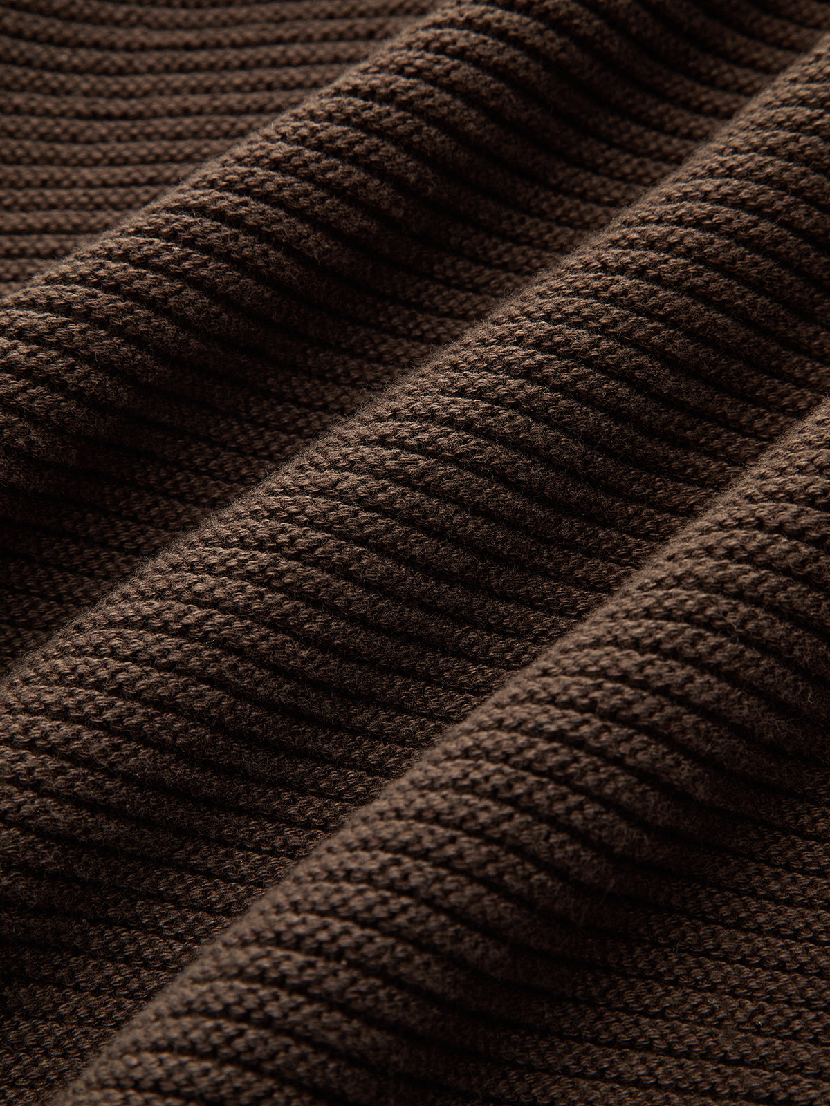 Metal Button V-neck Textured Cardigan