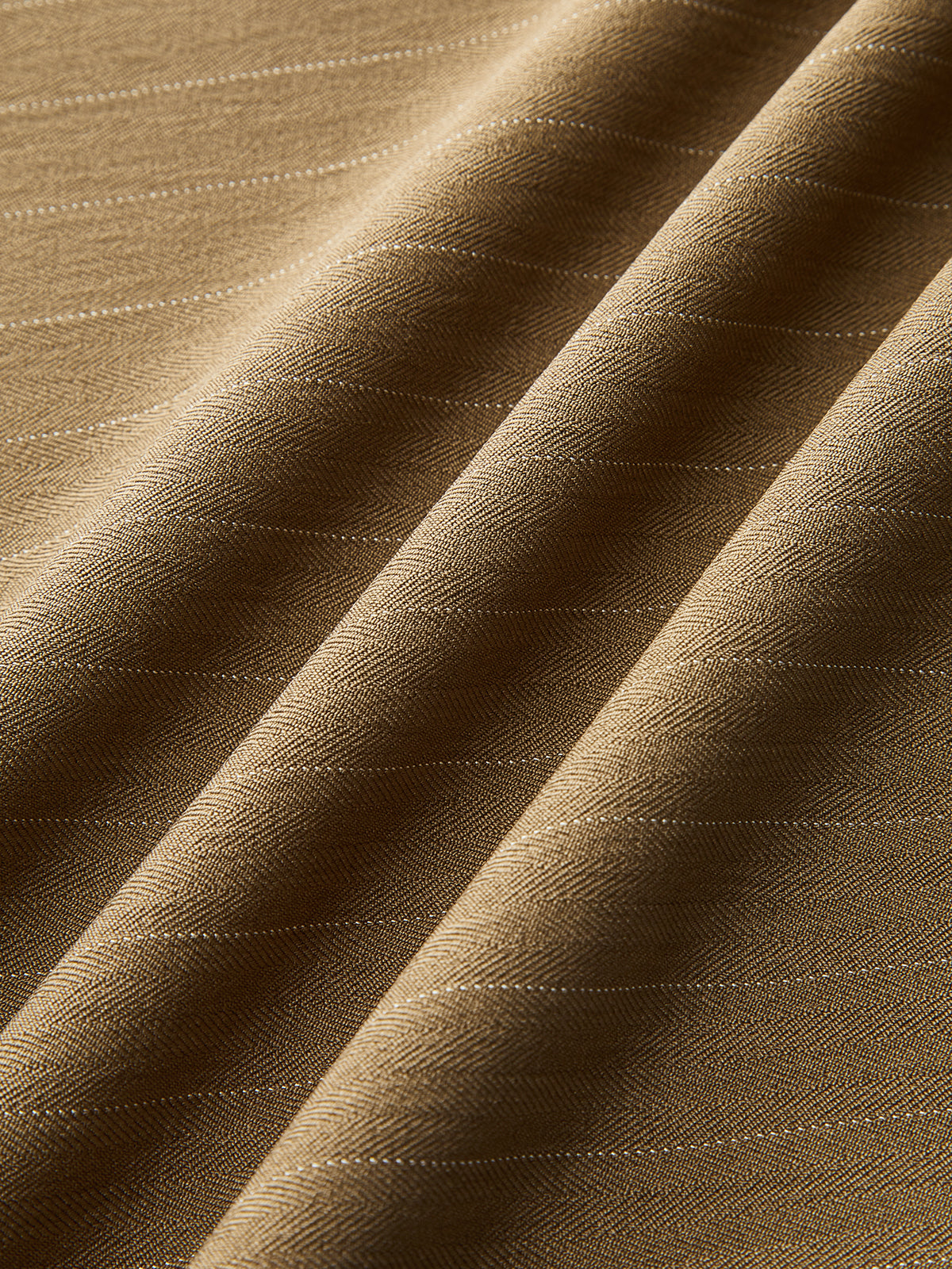 Pleated Pinstriped Wide-Leg Pants