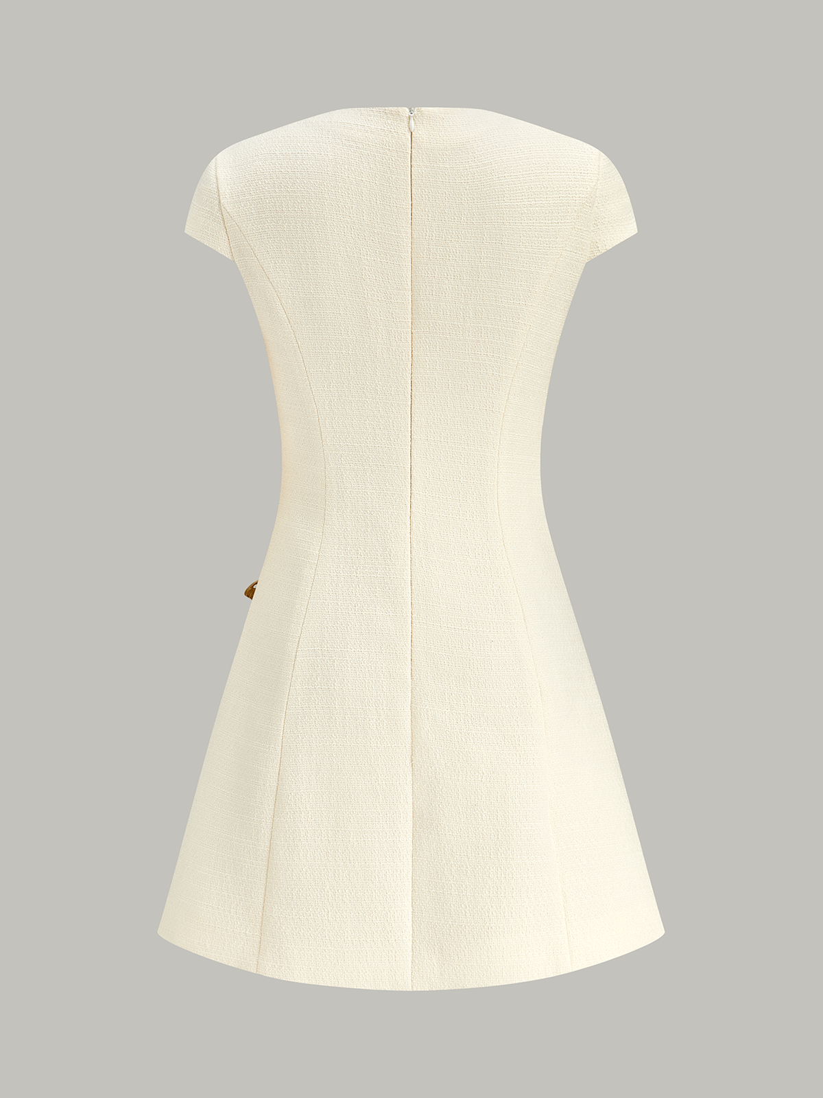 Robe à manches courtes ornée de papillons