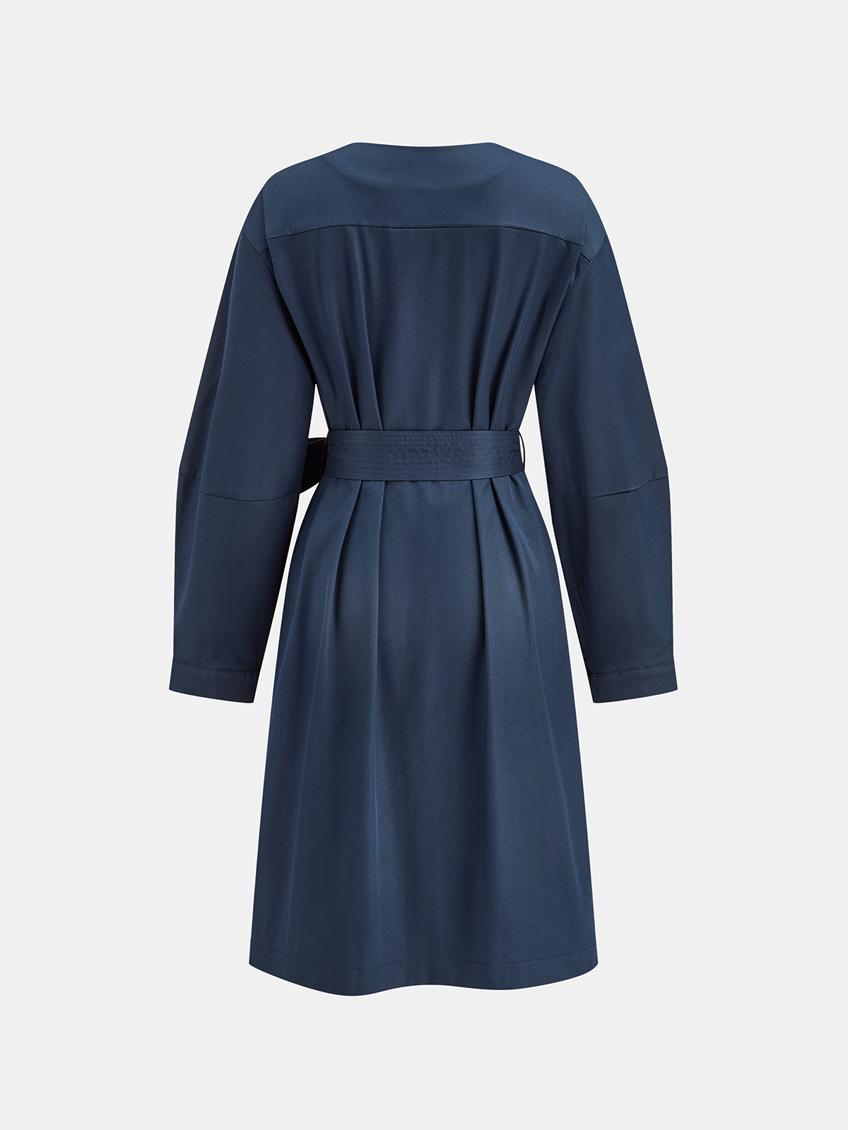 Trench-coat croisé ceinturé