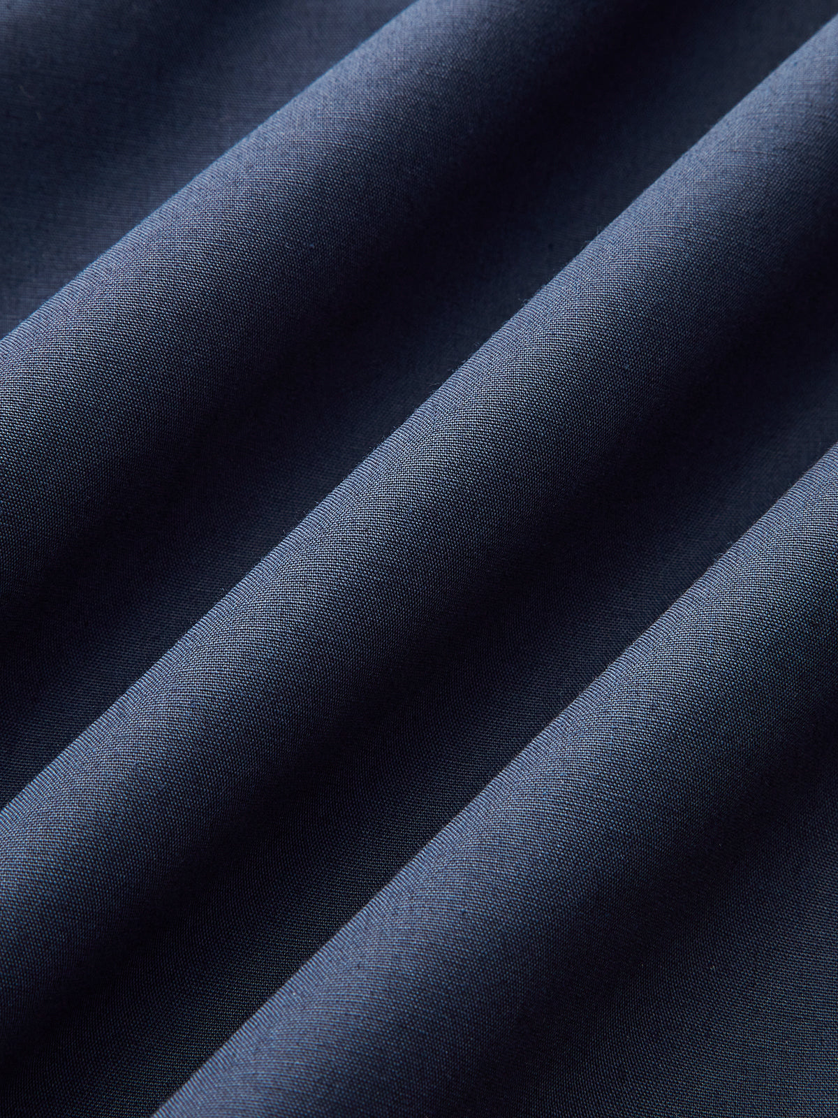 Contrast Trim Belted Pleated Shirt Dress