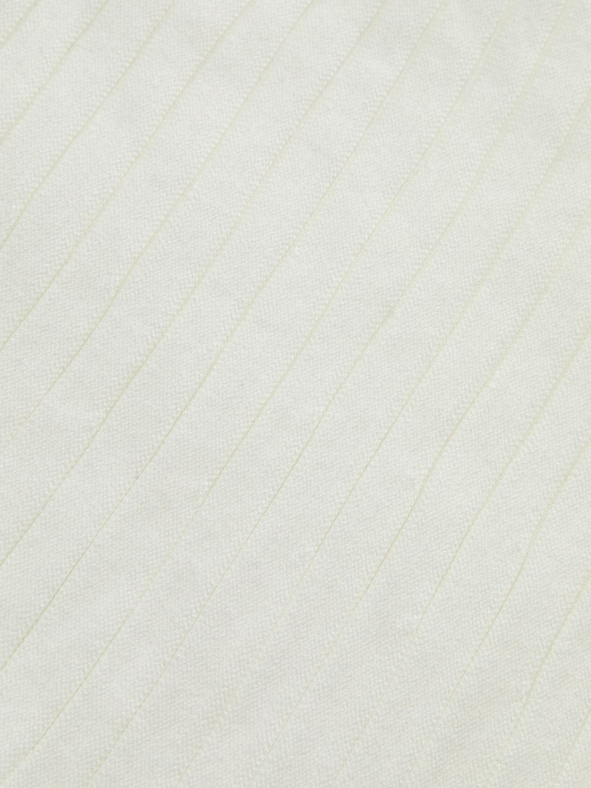 Contrast Trim Knit Vest and Midi Skirt Set