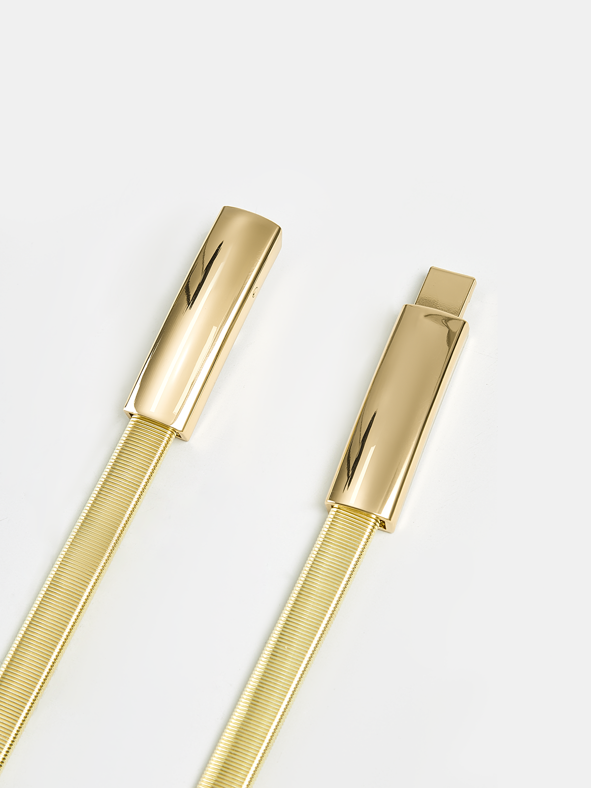 Ceinture élastique à boucle en alliage