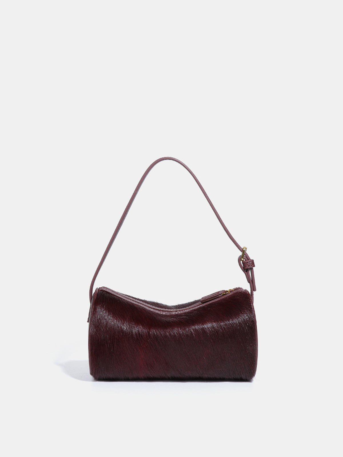 Fassförmige Tasche mit Leopardenmuster