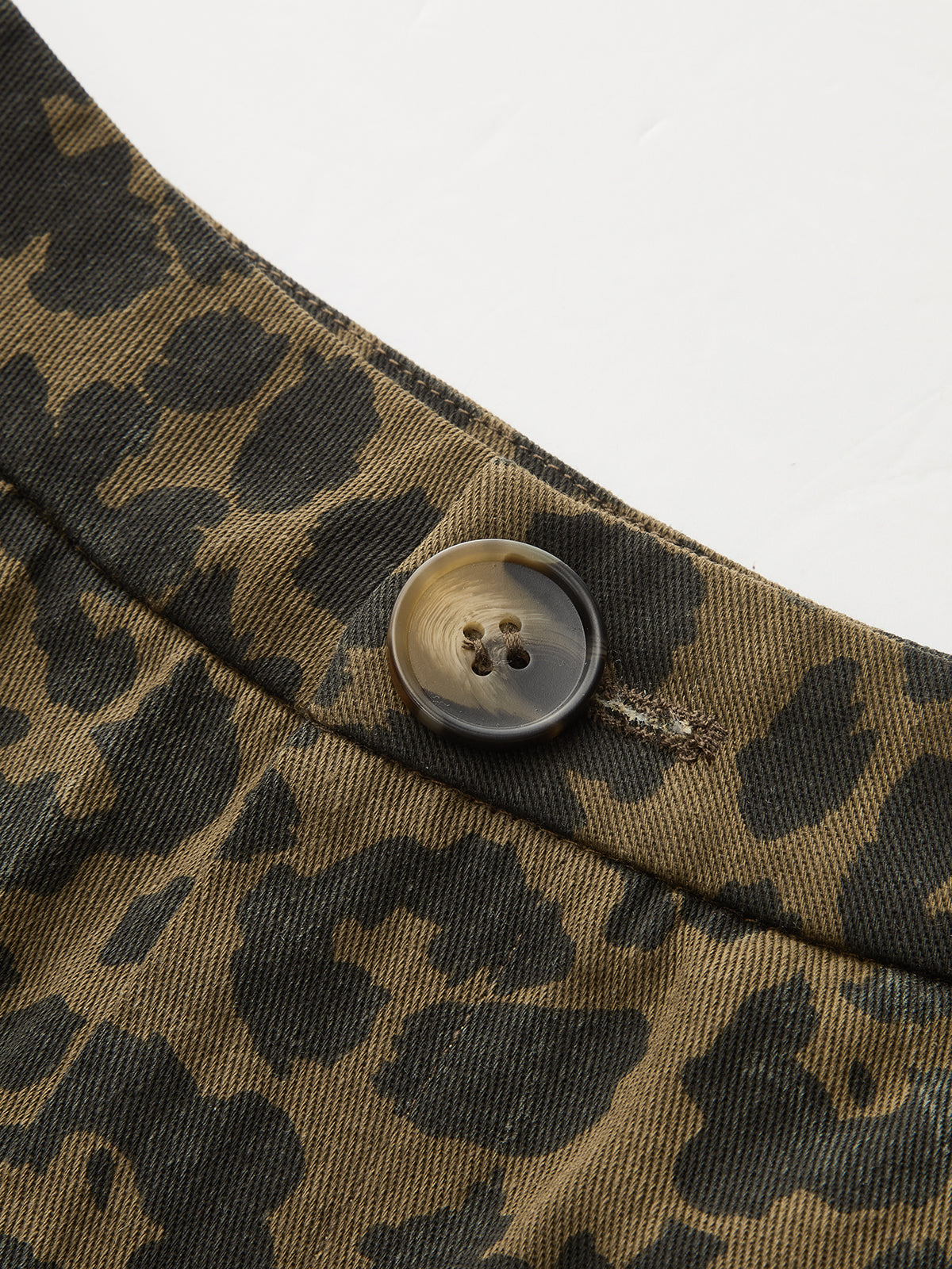 Leopard Print Cotton Balloon Pants