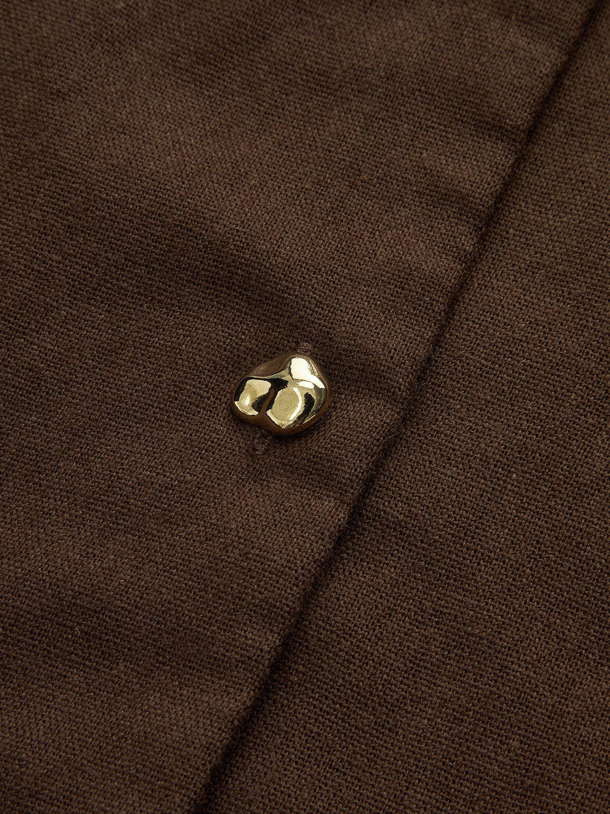 Belted Button-Front Shirt Dress