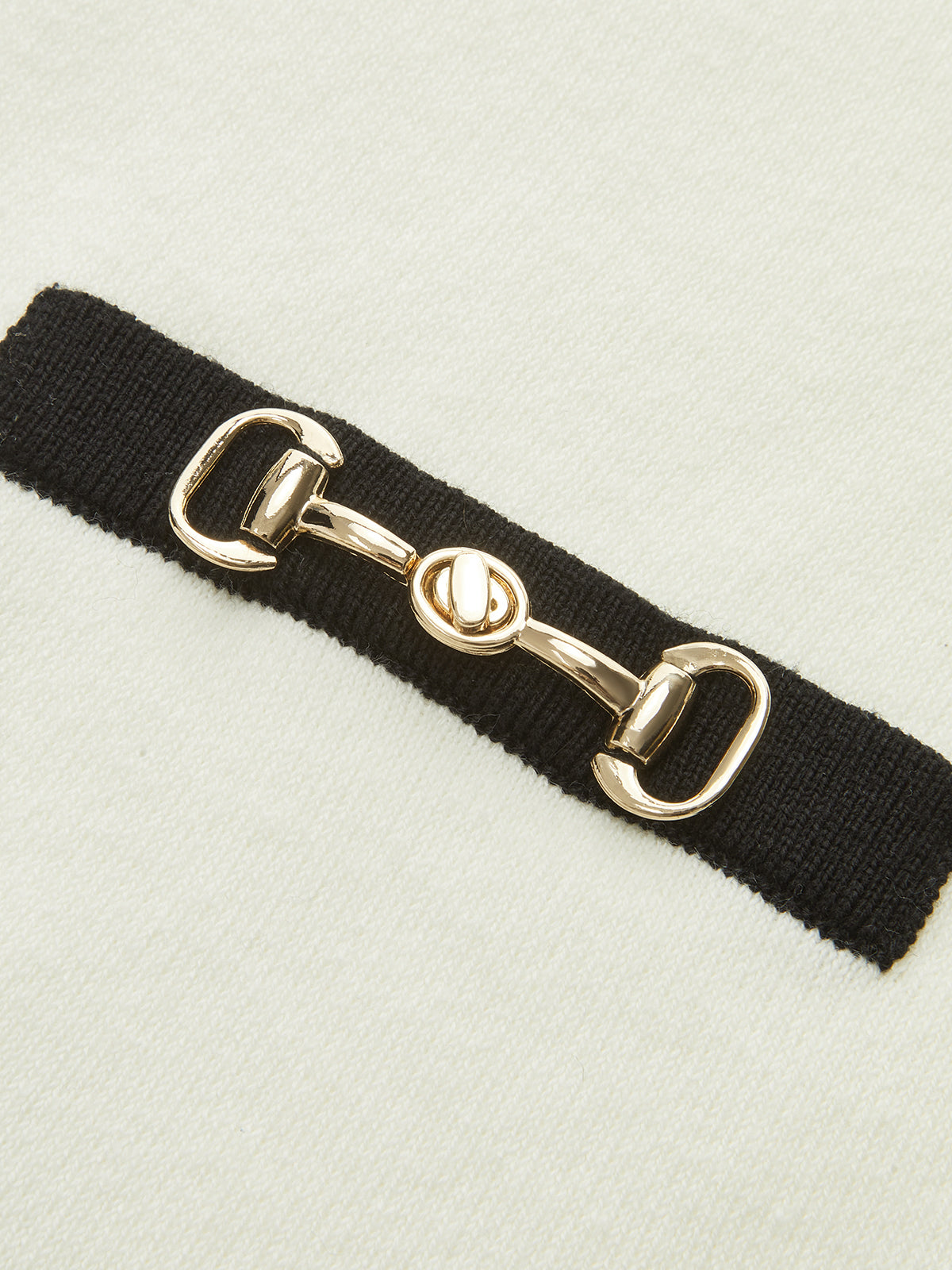 Contrast Scallop Trim Knit Cardigan