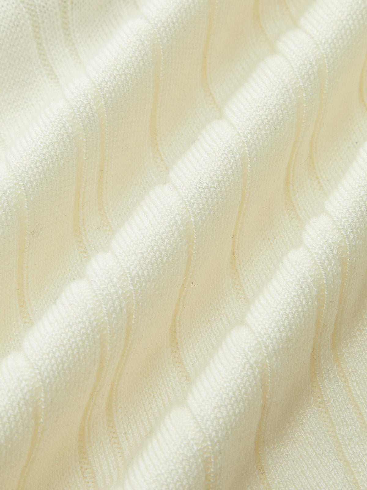 Contrast Trim Wool Blend Polo Neck Sweater