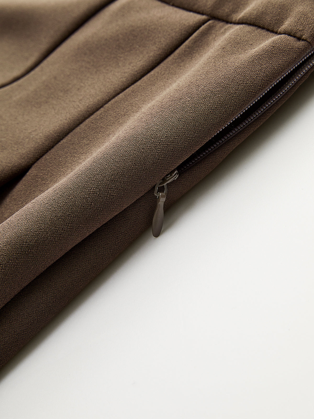 High-Waist Falten-Minirock
