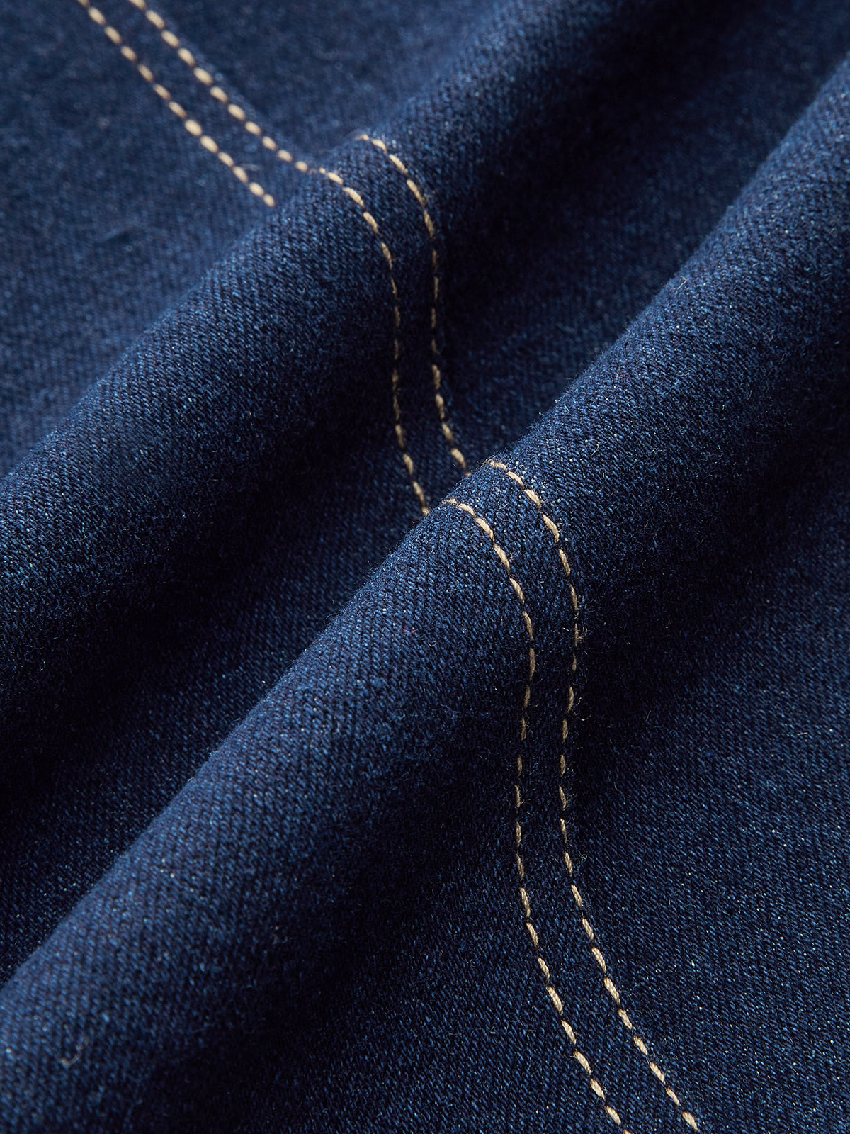 Jeansjacke mit Kontrastnähten