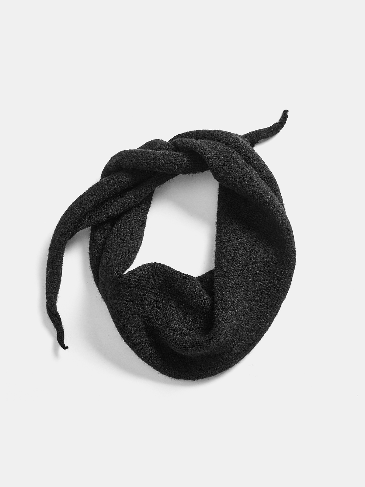 Knitted Triangular Scarf