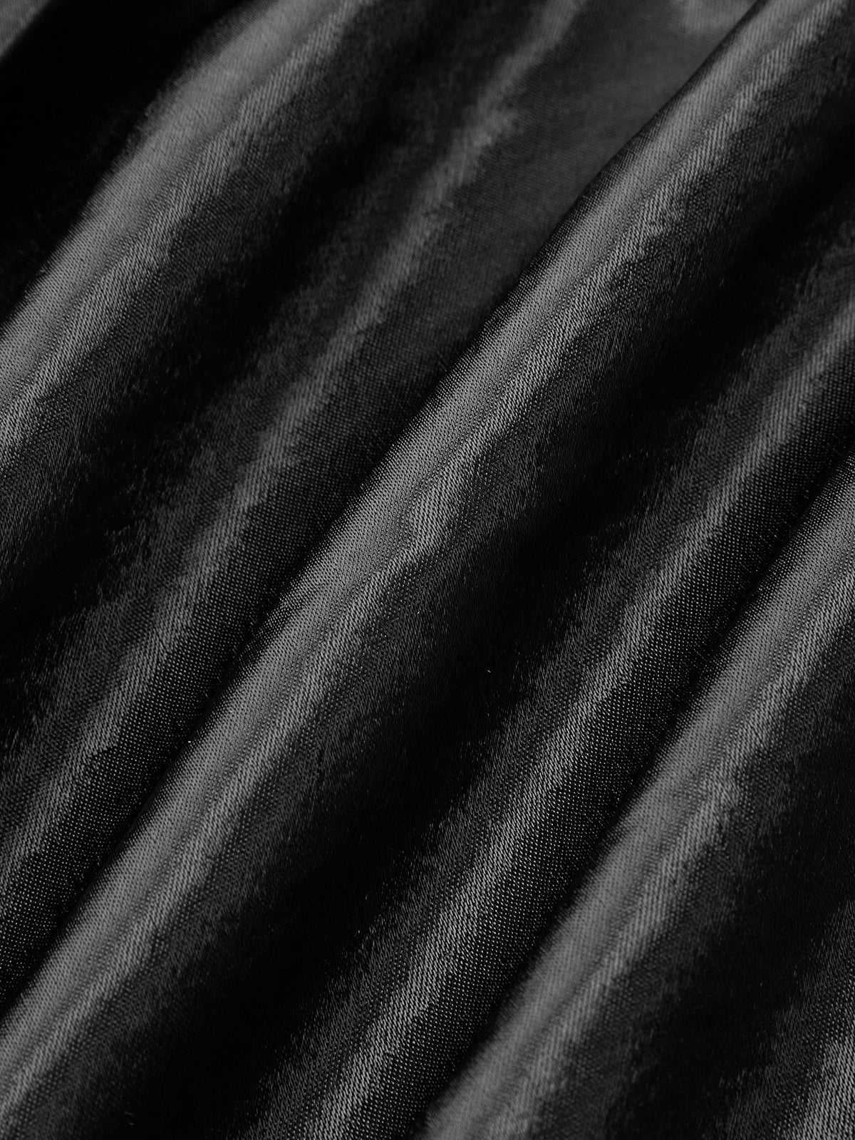 Metal Detail Satin Stand Collar Sleeveless Top