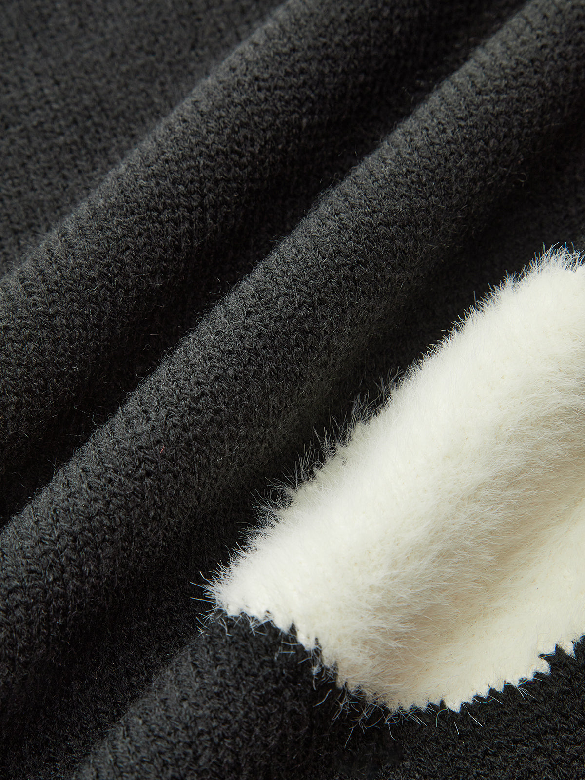 Large Polka Dot Mock Neck Sweater