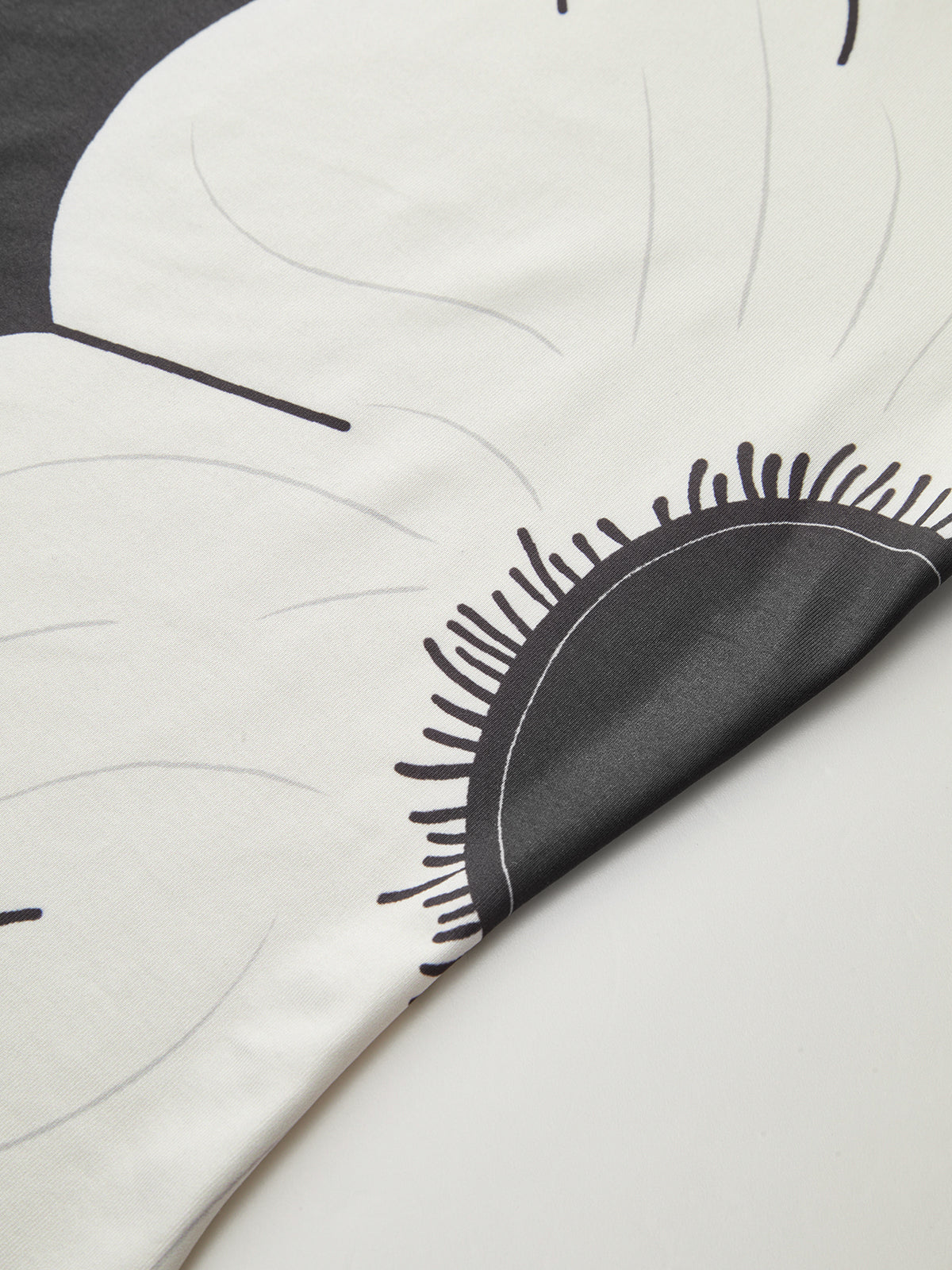 Floral Print Mock Neck Blouse