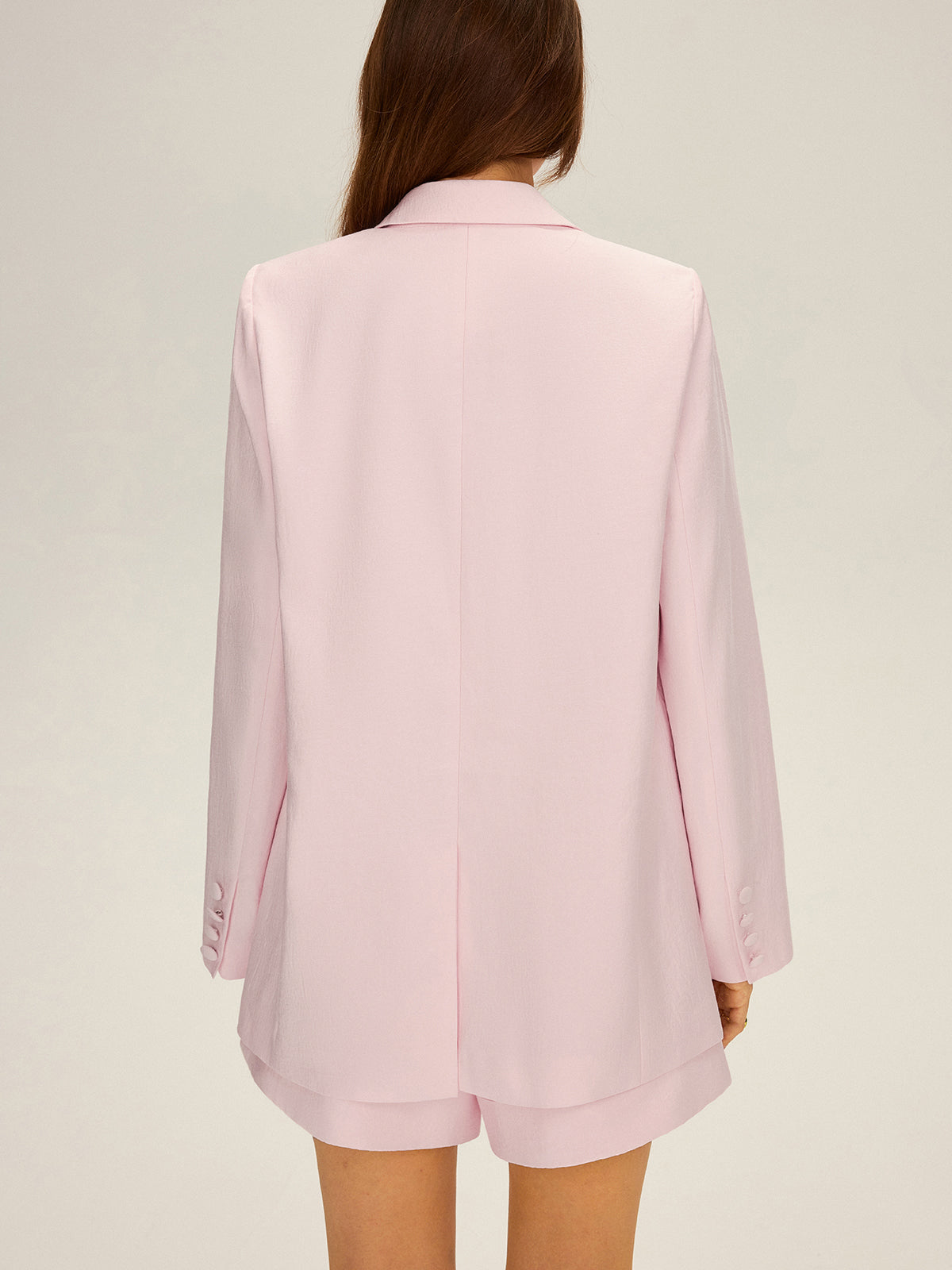 Double-Breasted Oversized Blazer