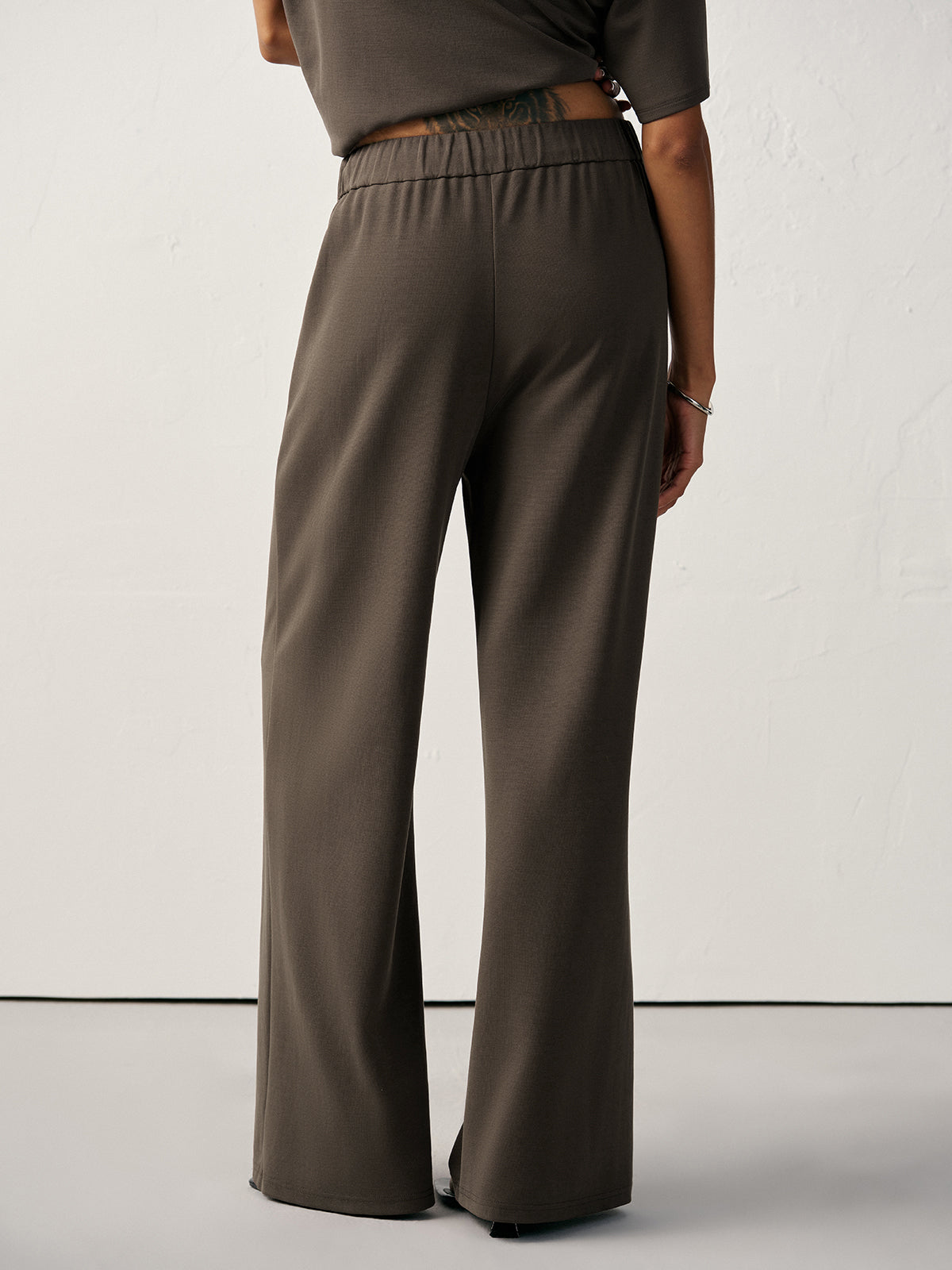 Sweatpants mit Kordelzug und mittlerer Leibhöhe