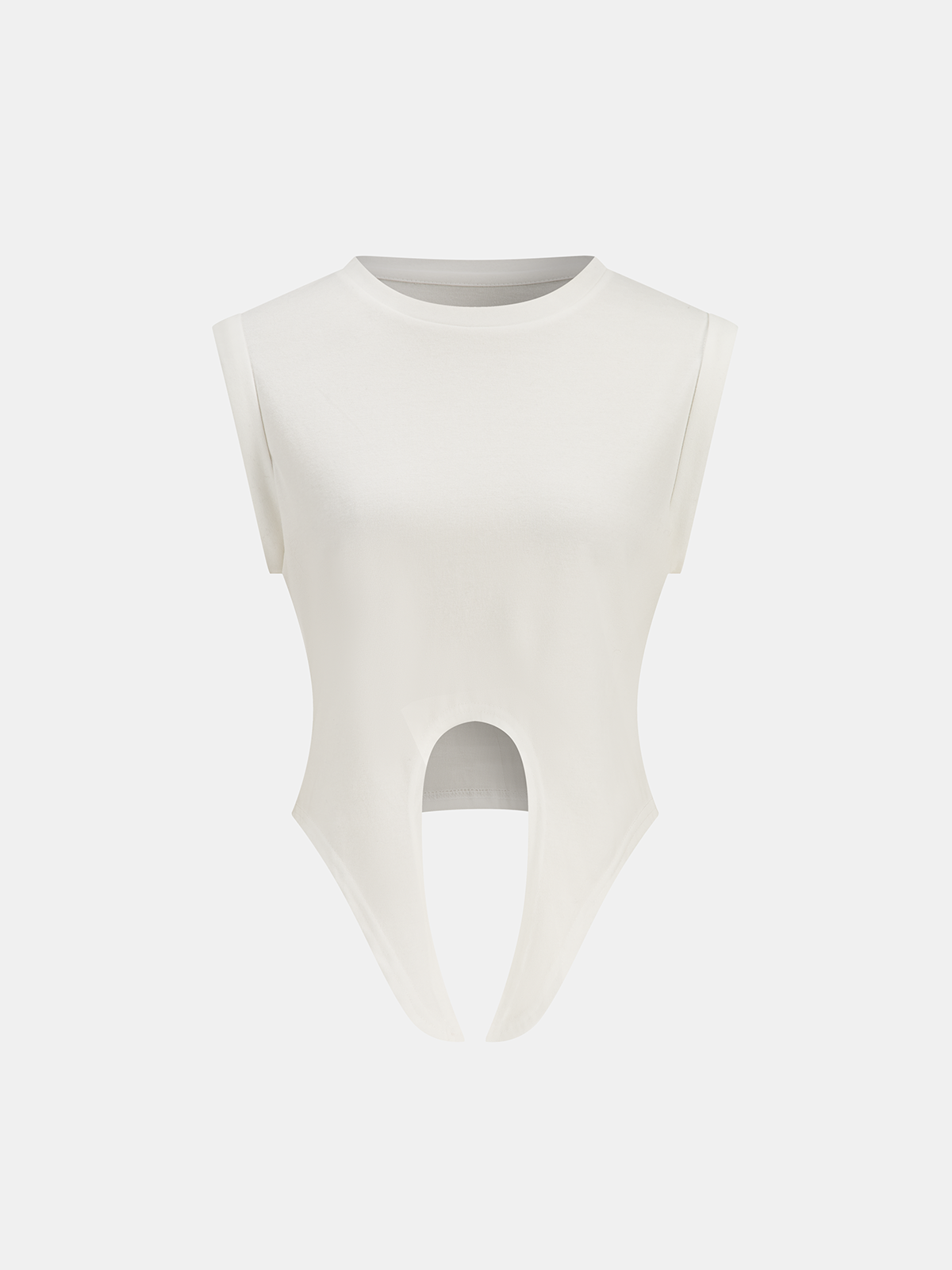 T-shirt en coton noué