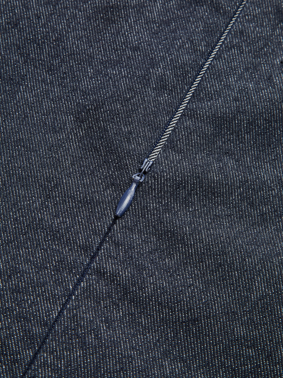 Denim Sleeveless Belted Flared Maxi Dress