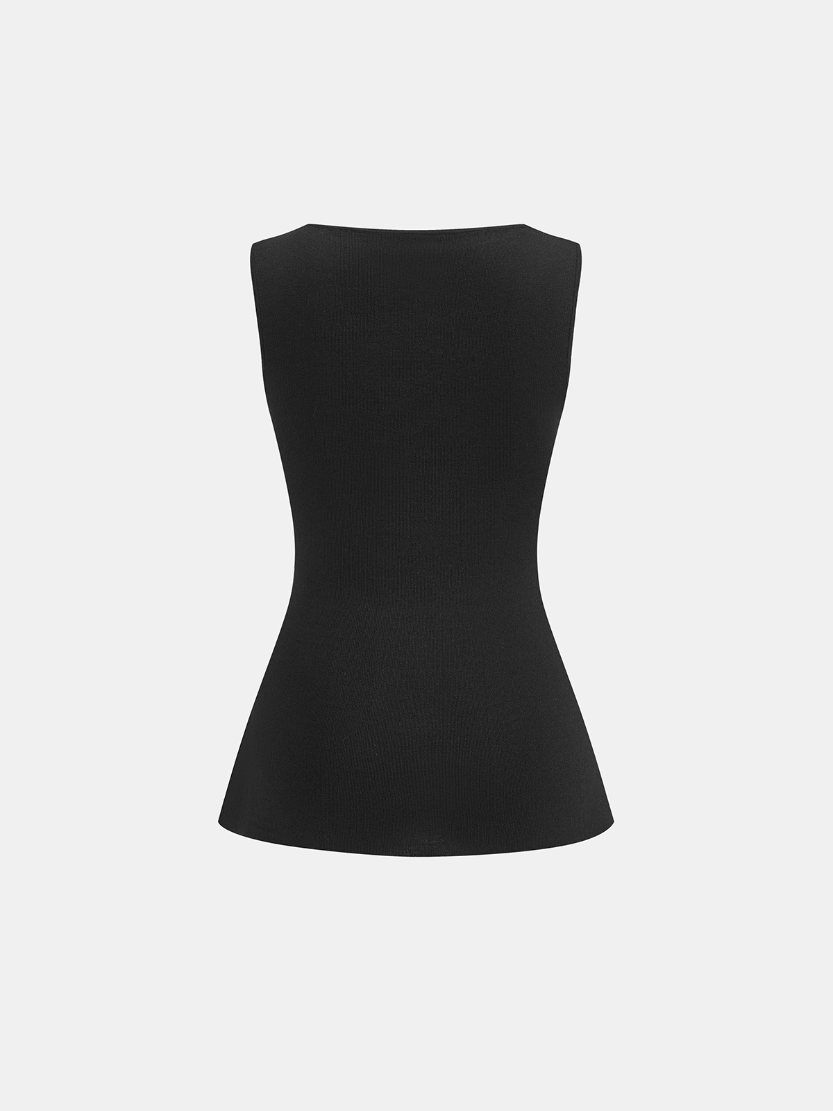 Haut sans manches asymétrique torsadé