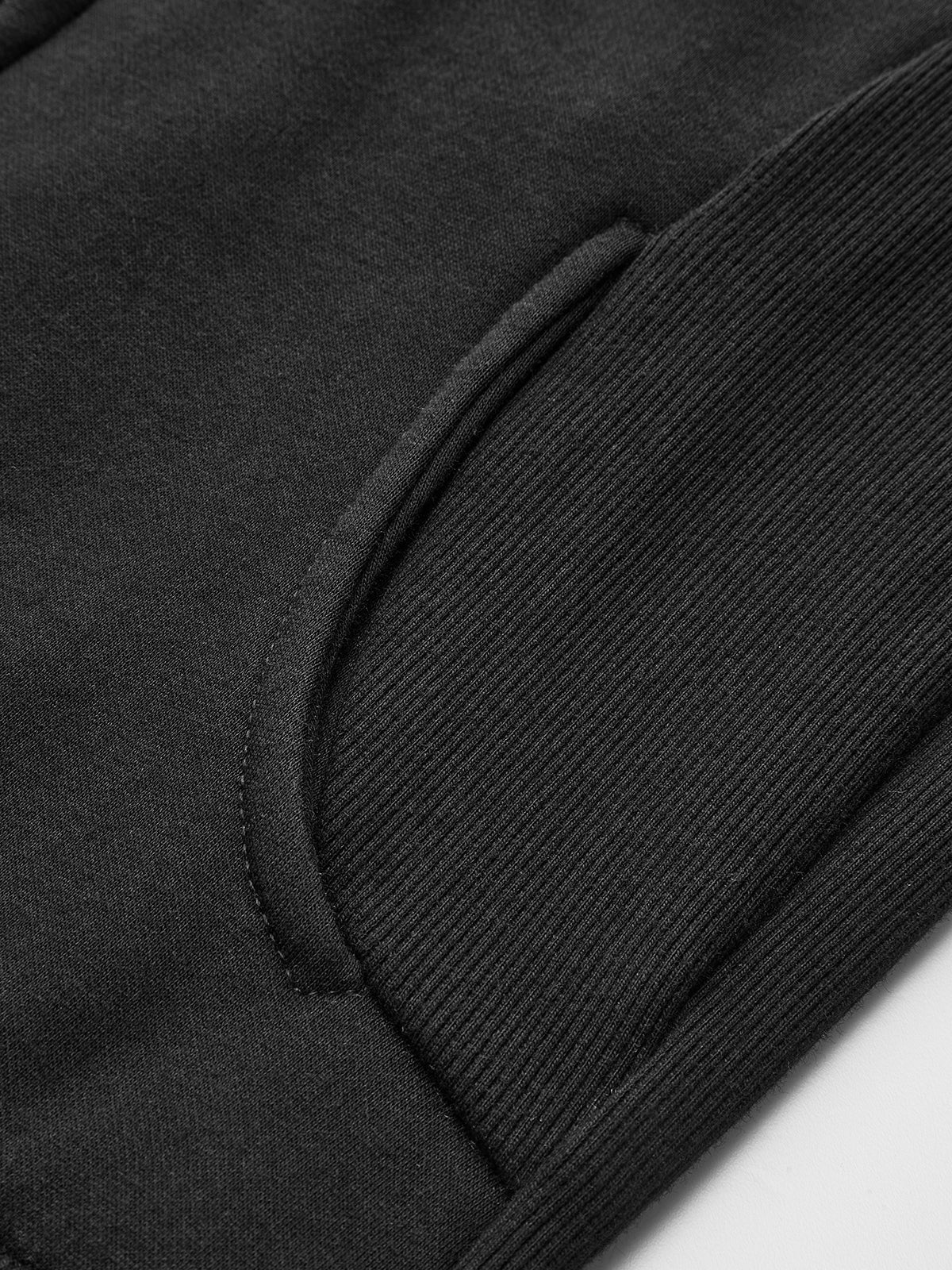 Convertible Collar Zip-Up Sweatshirt