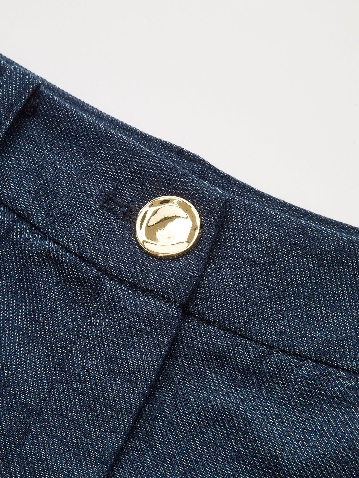 Mid-Waisted Pleated Wide-Leg Pants