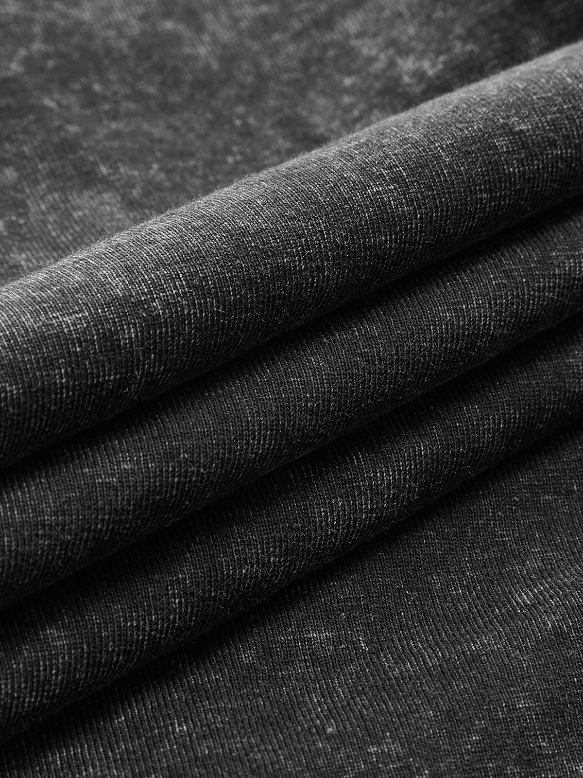 T-shirt à manches longues en coton lavé