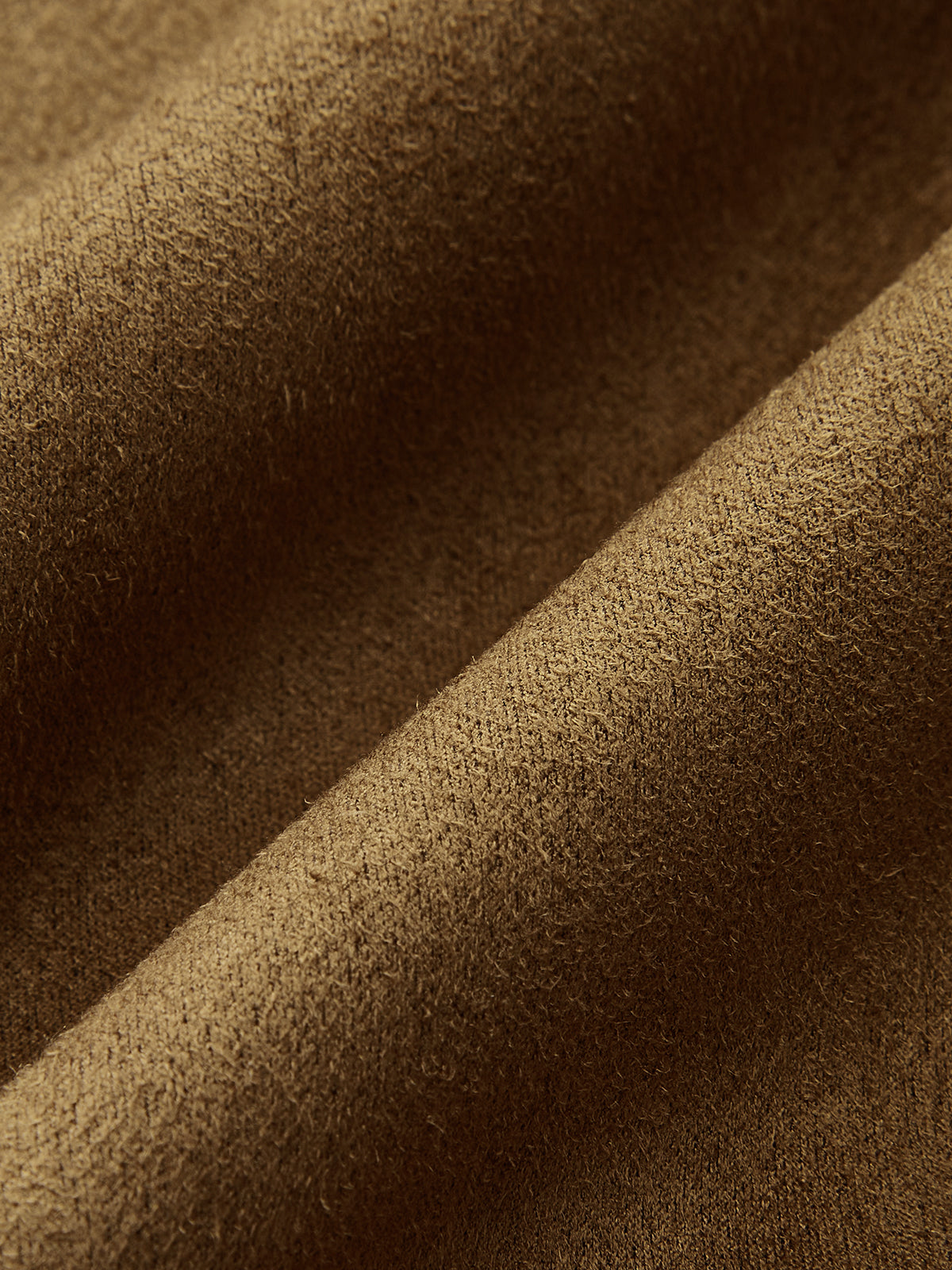 Minirock aus Wildleder mit Gürtel