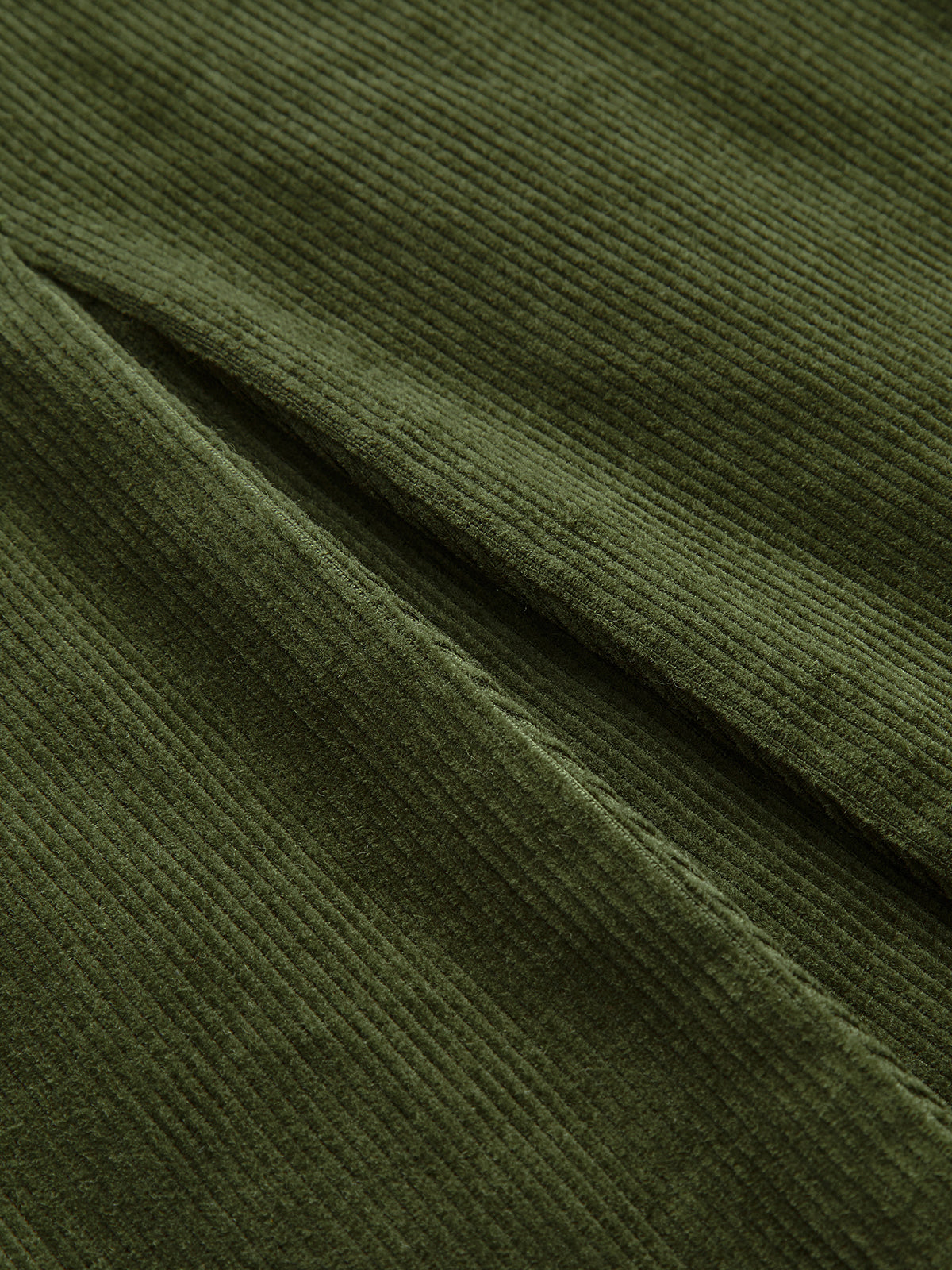 Plissee-Cord-Midirock