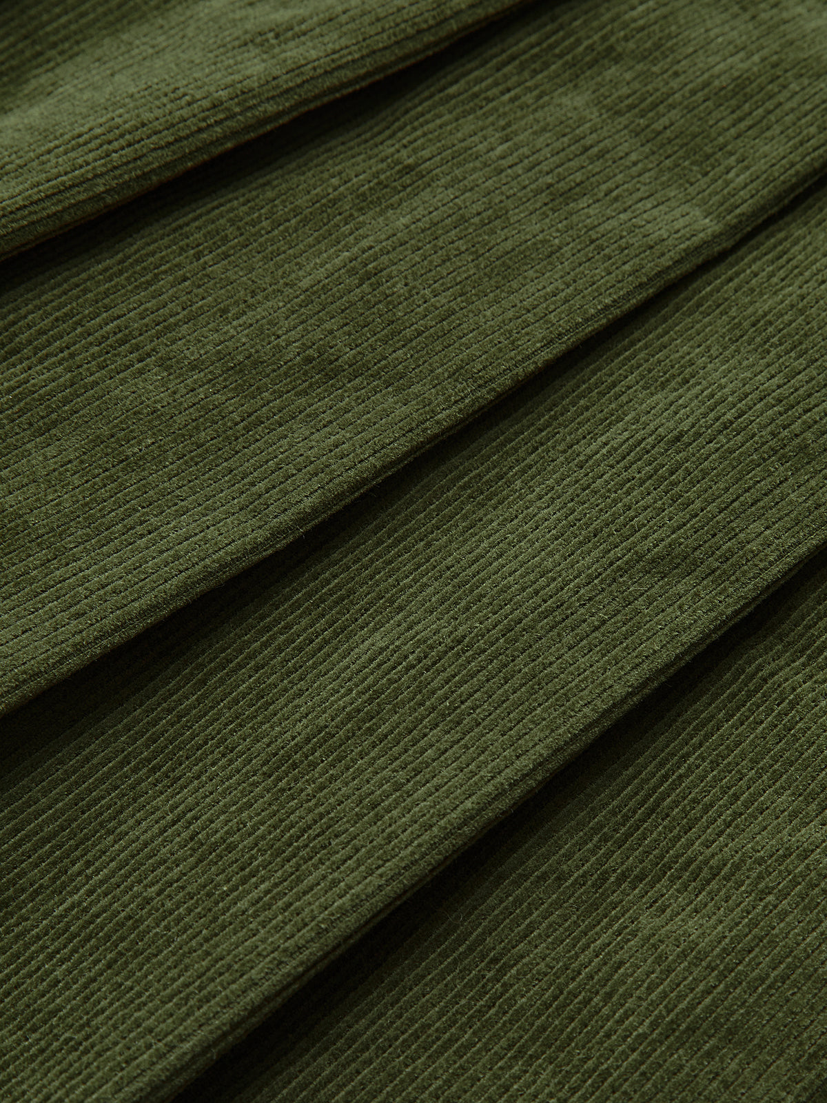 Plissee-Cord-Midirock