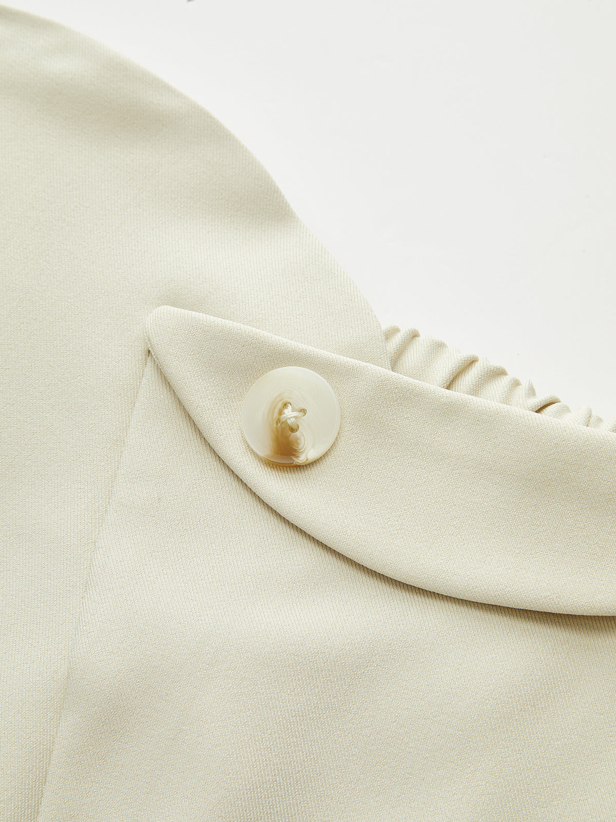 Pantalon à baril décentré