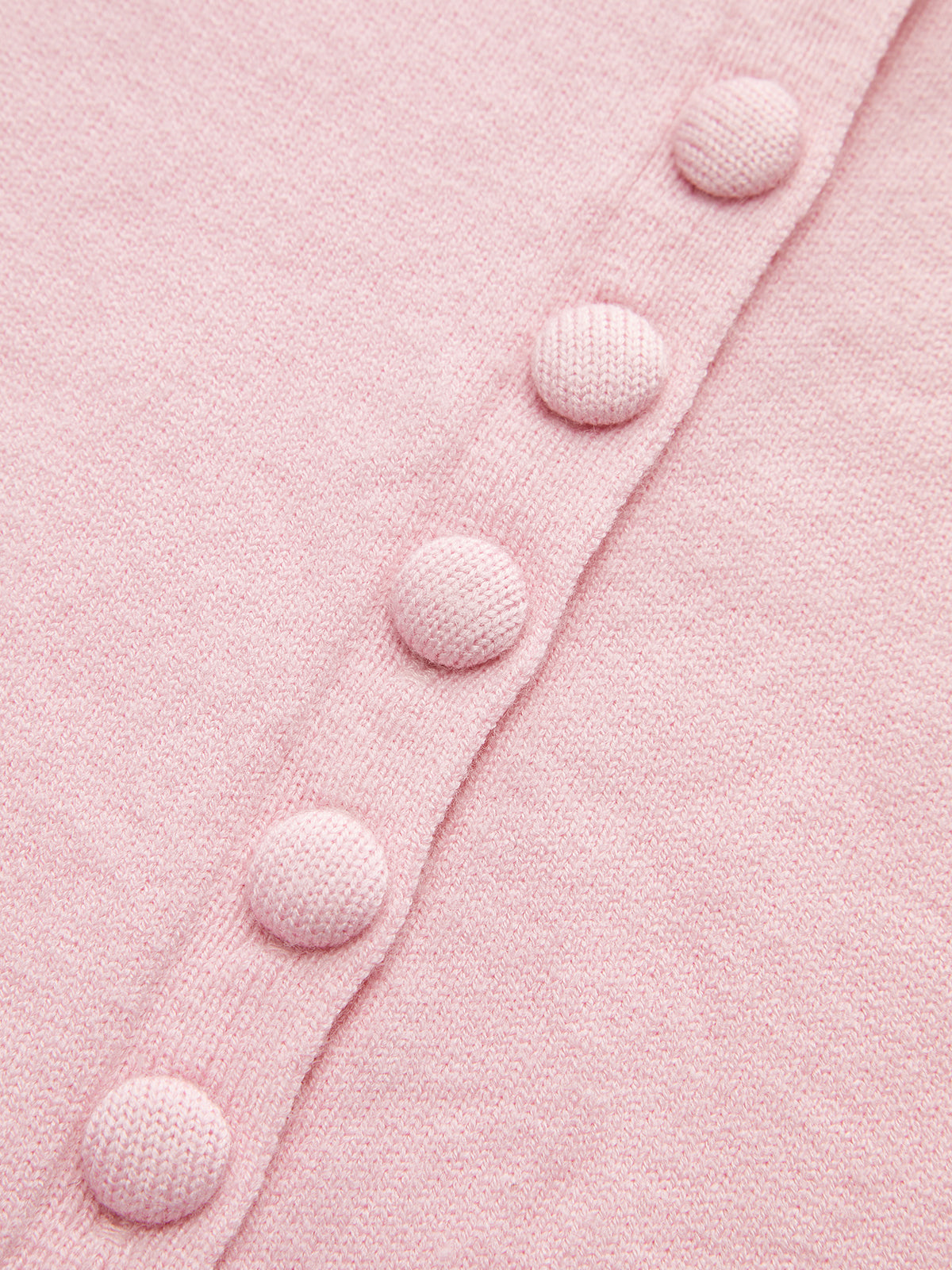 Button Front Knit Cardigan