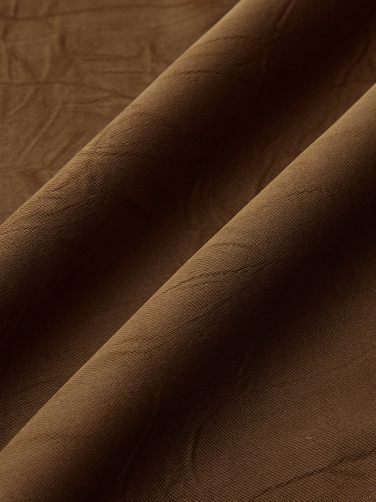 Satin V-Neck Cross-Front Blouse