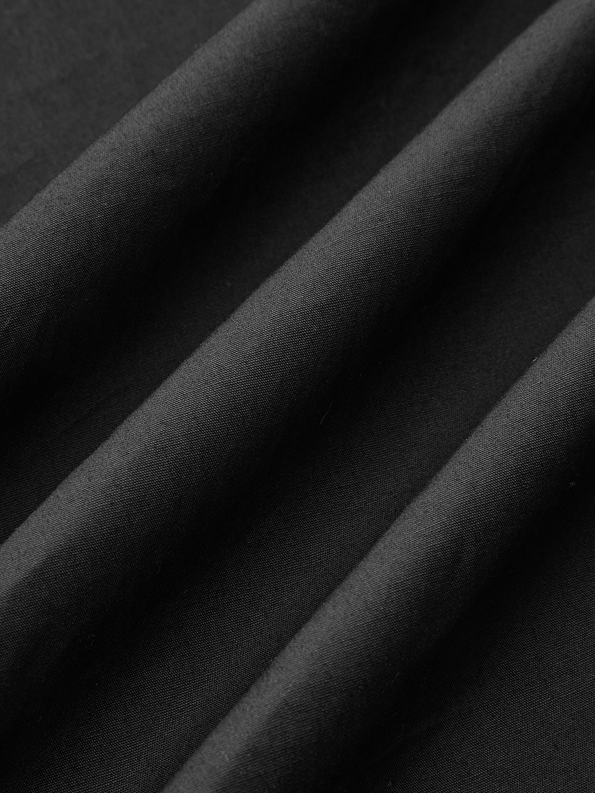 Pleated Button Front Shirt Dress