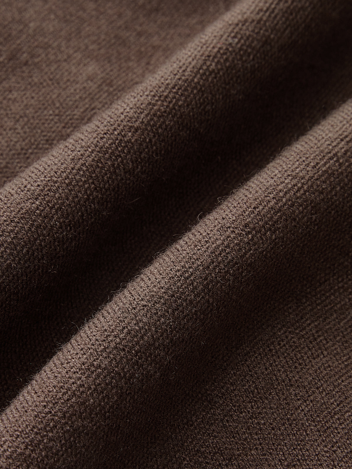 Leg-Of-Mutton Sleeve Heart-Button Wool Blend Cardigan