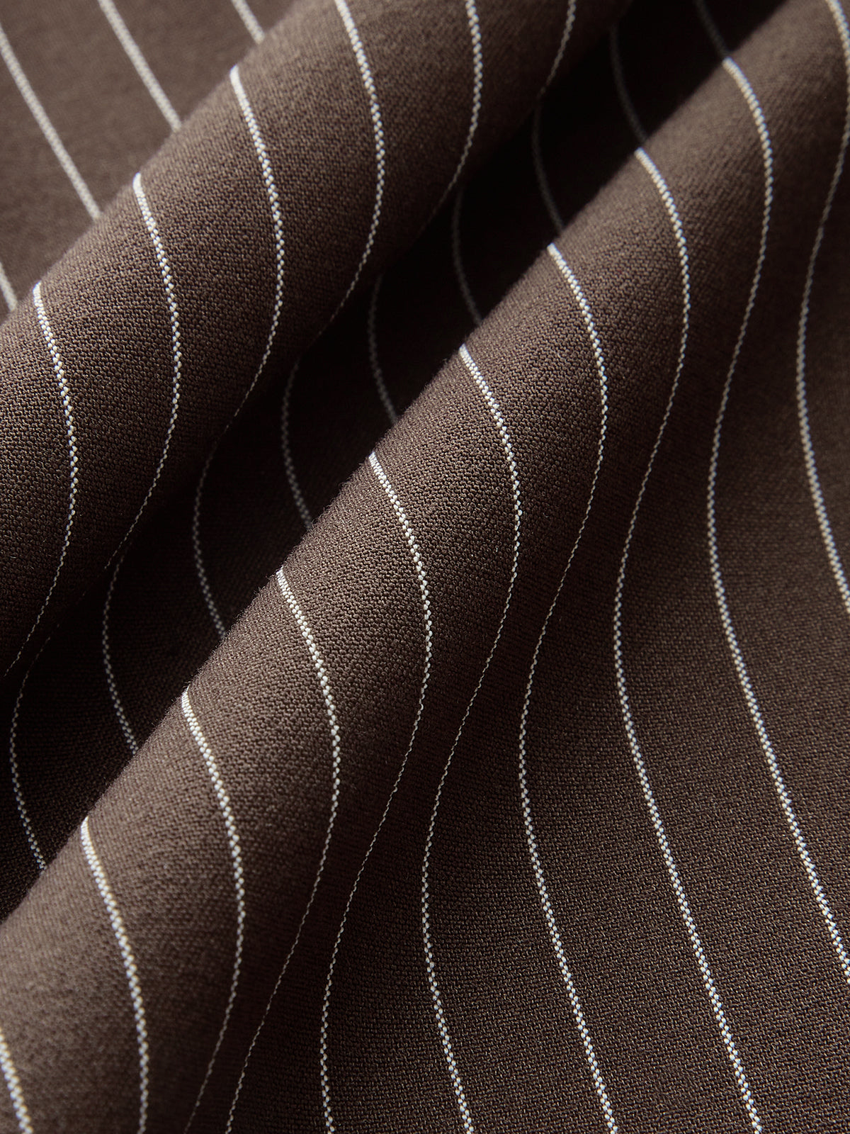 Striped Long-Sleeve Collared Bodysuit