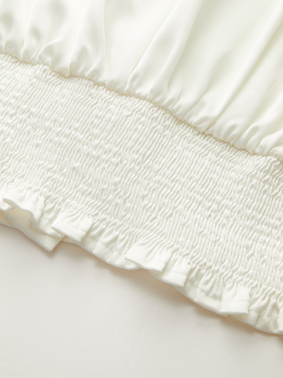 Collared Twisted Front Long Sleeve Shirt