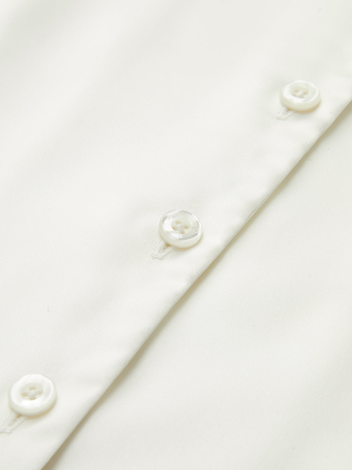 Lapel Collar Tie Satin Wrap Shirt