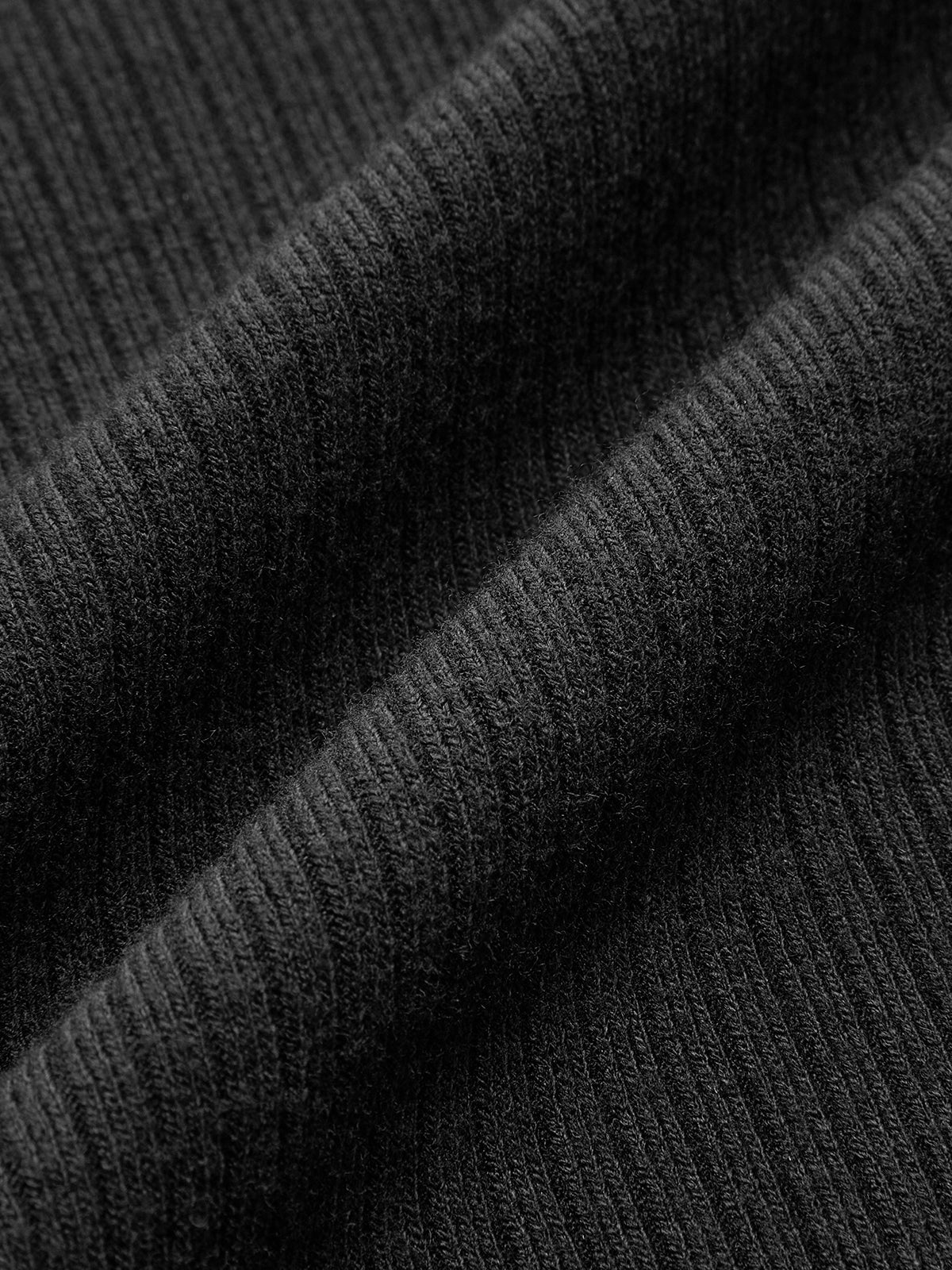Geripptes, halbtransparentes Langarmshirt