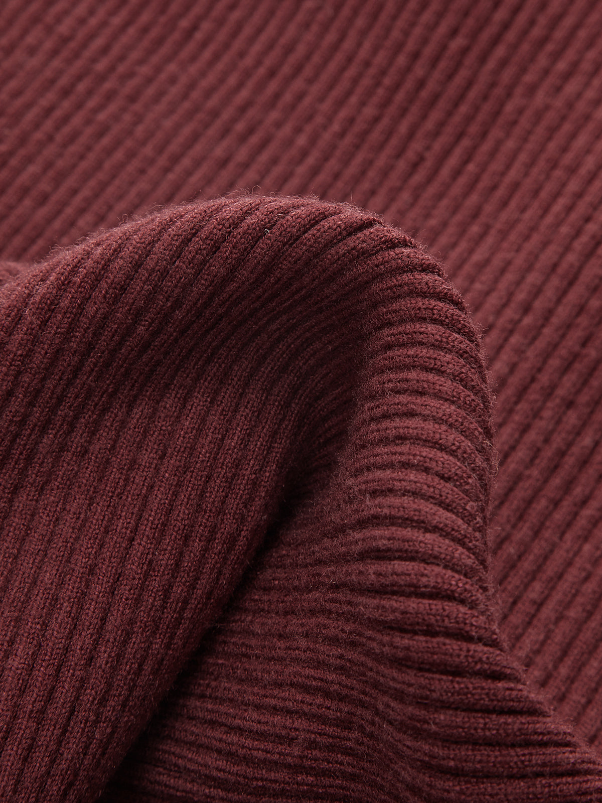 Halter Neck Button Front Ribbed Sweater