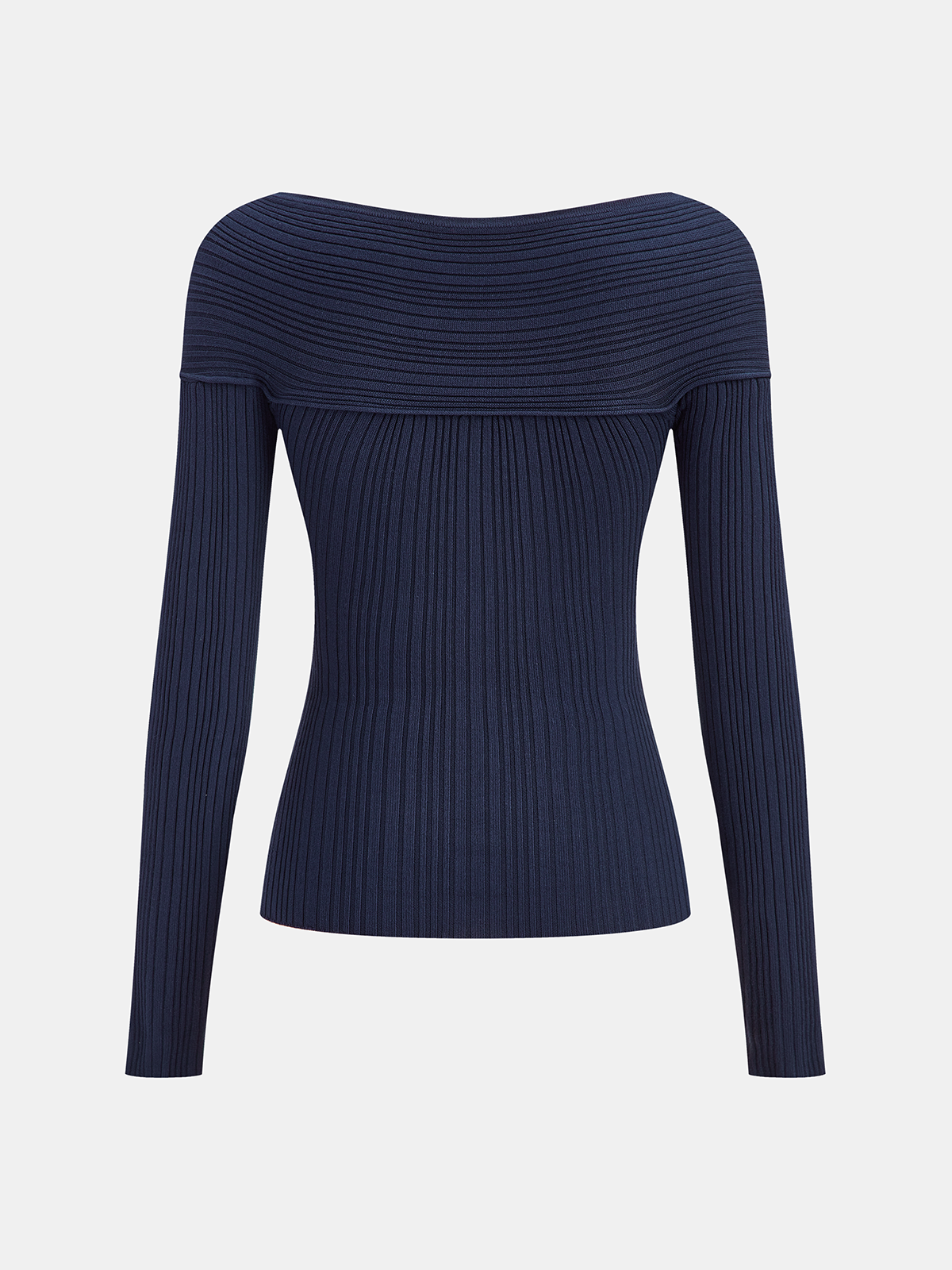 Ribbed Knit Cut-out Wrap Top