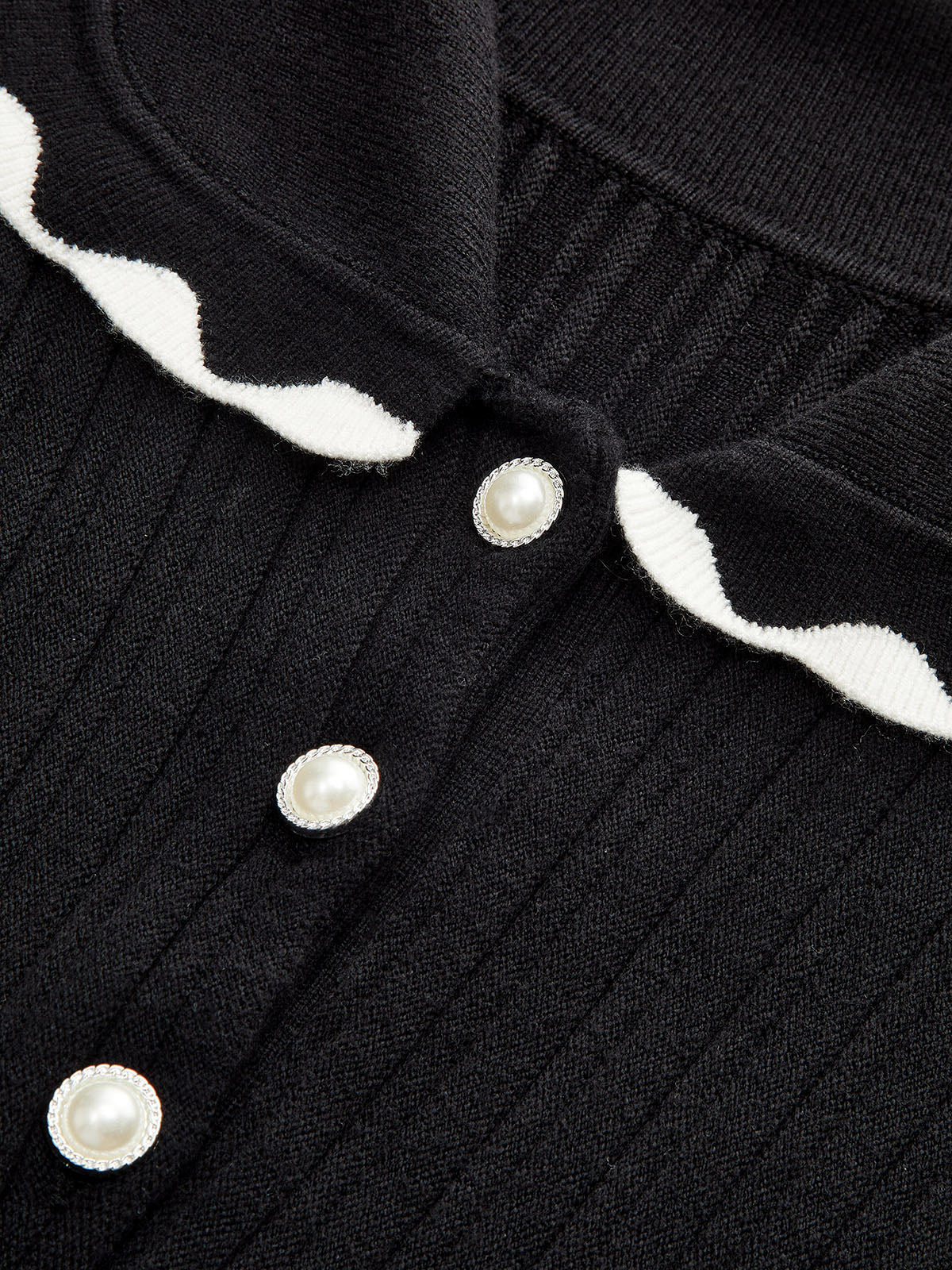 Robe polo côtelée