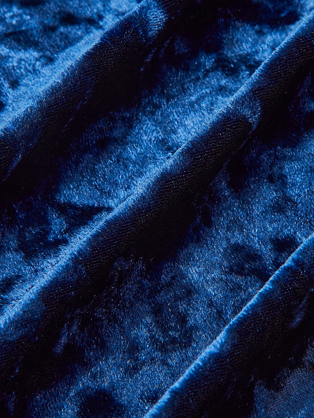 Metal Button Ruched Velvet Maxi Dress