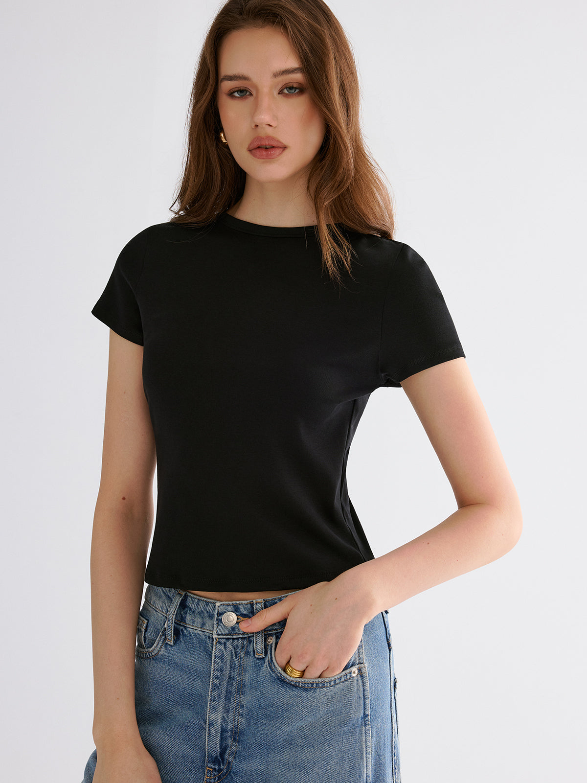 Wendbares Kurzarm-Top