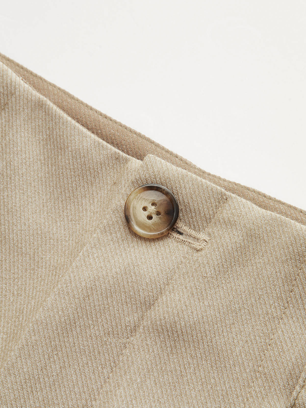 Two-Tone Paneled Flared Pants