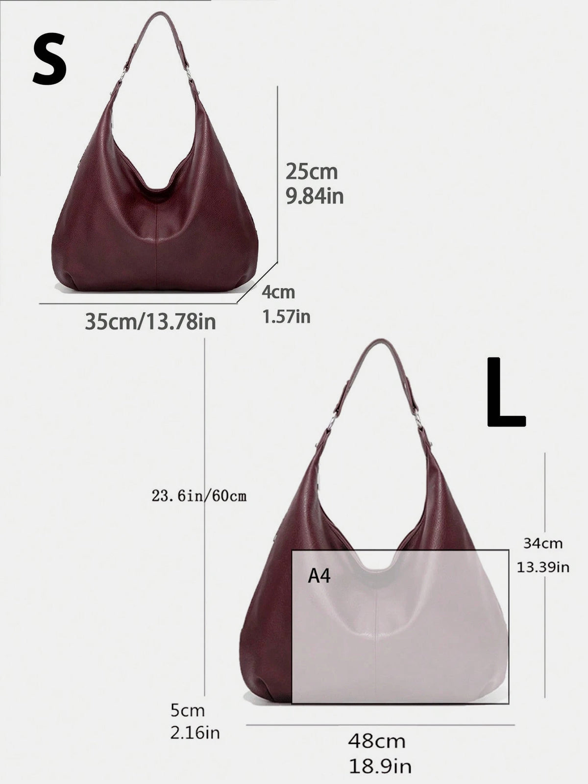 Sac Hobo en Similicuir