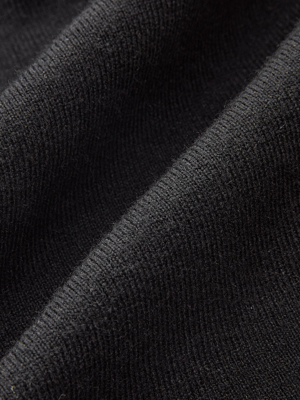 Contrast Cuff Collared Knit Maxi Dress